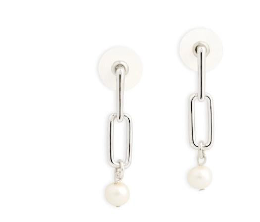 Pearls Within Silver Earring