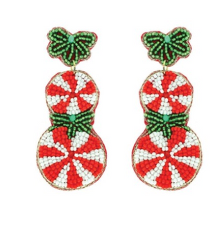 Peppermint Kisses Earrings