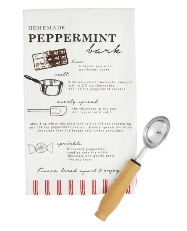 Peppermint Recipe Towel Set