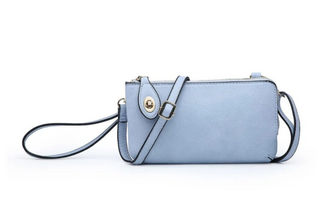 Periwinkle Lock Crossbody