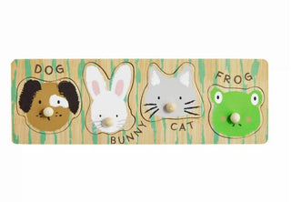 Pet Animal Wood Knob Puzzle