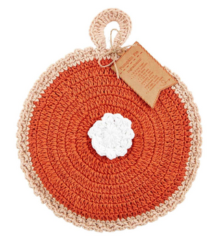 Pie Crochet Pie Pot Holder