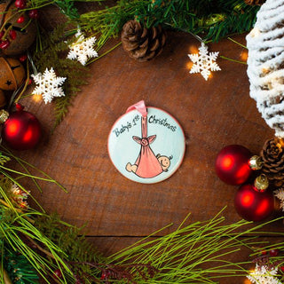 Pink Bundle Flat Ornament