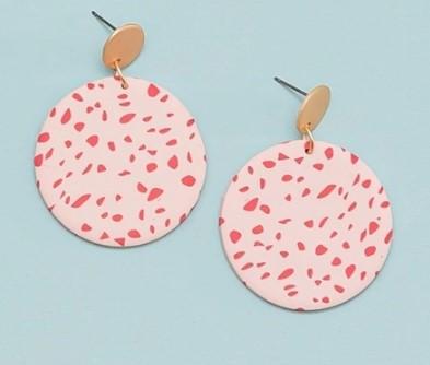 Pink Dot Leslie Earring
