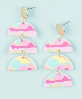 Pink Dune Sabrina Earring