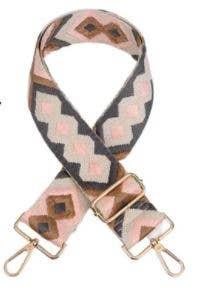 Pink & Grey Boho Strap