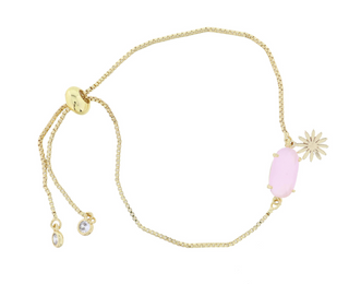 Pink Heart Bracelet