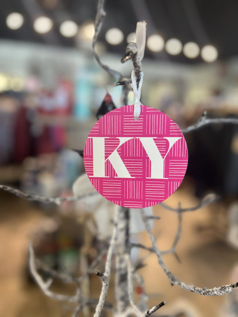 Pink KY Ornament
