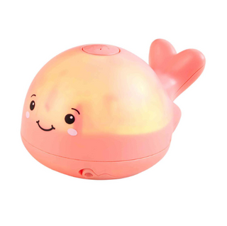 Pink Light Up Spraying Whale
