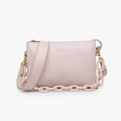 Pink Lizard Izzy Crossbody