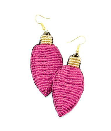 Pink Merry & Bright Earring