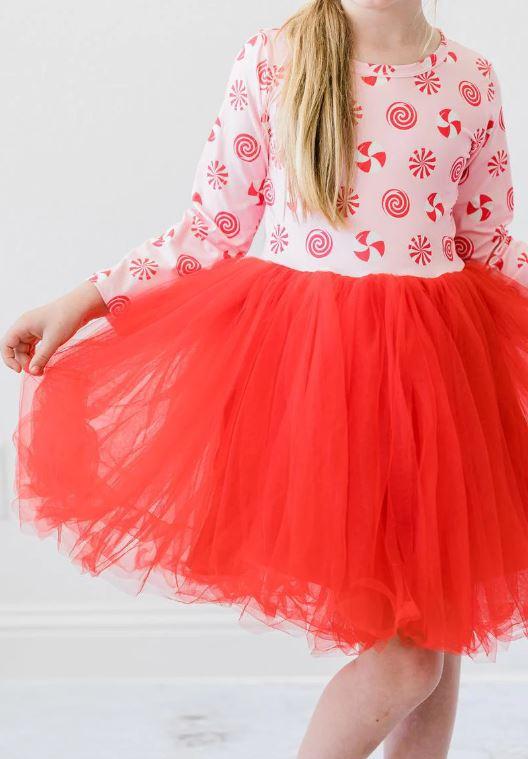 Pink Peppermint Tutu Dress