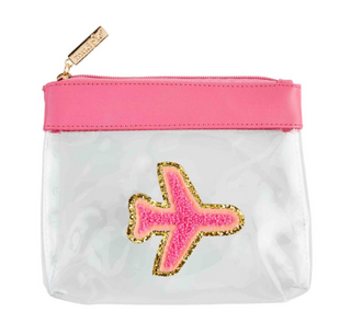 Pink Plane Clear Case