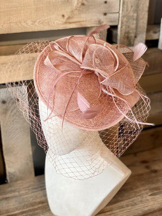 Pink Ribbon Fascinator