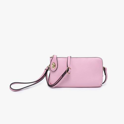 Pink Snake Kendall Crossbody