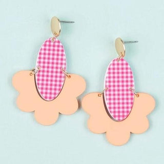 Pink Wallace Earring