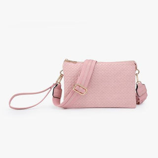 Pink Woven Izzy Crossbody