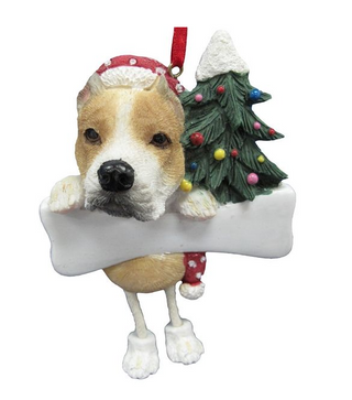 Pit Bull Ornament