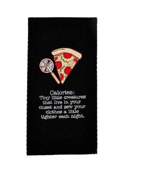 Pizza Circa Waffle Towel
