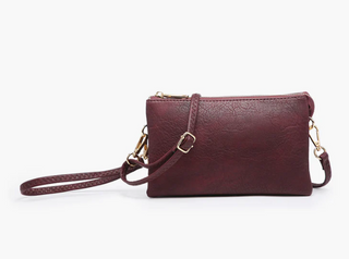 Plum Riley Wristlet Crossbody