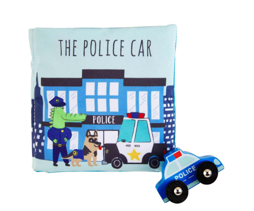Police Car Book & Toy