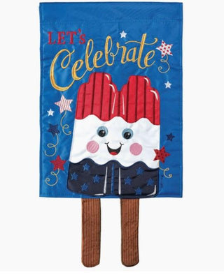 Popcicle Stick Flag