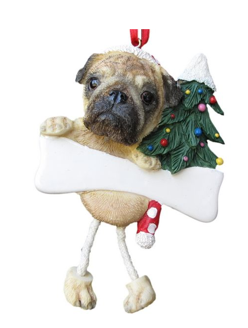Pug Ornament