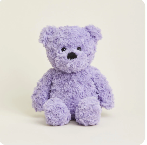 Purple Curly Bear Warmie