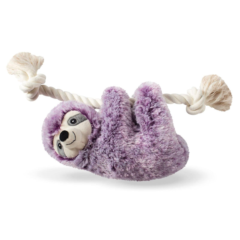Purple Sloth Rope Dog Toy