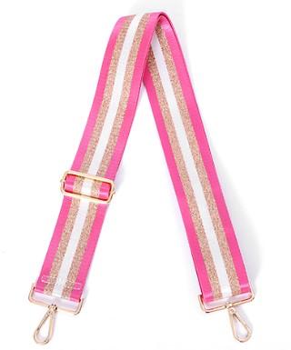 Purse Strap Fuchsia/Gold