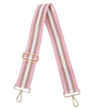 Purse Strap Pink/Gold