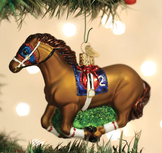 Racehorse Ornament