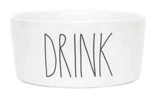 Rae Dunn Drink Pet Bowl