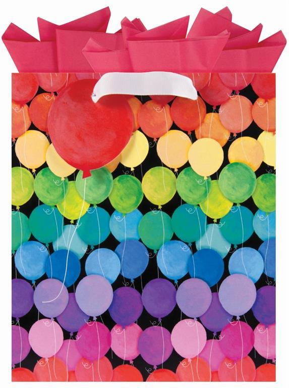 Rainbow Balloon Medium Bag