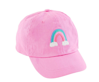 Rainbow Embroidered Hat