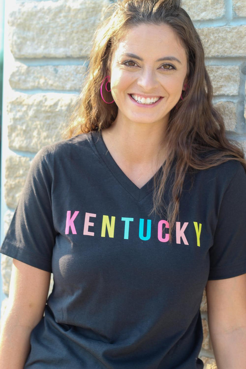 Rainbow Kentucky Tee