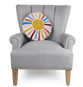 Rainbow Sun Hook Pillow