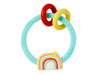 Rainbow Teething Ring