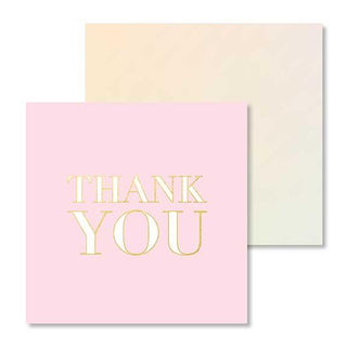 Rainbow Thank You Mini Card