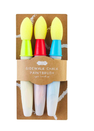 Red Paint Bruch Chalk Set