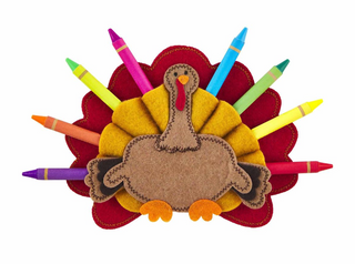 Red Turkey Crayon Holder