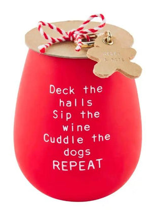 Red Wine Pet Charm Set