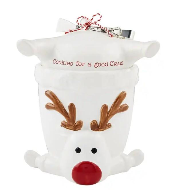 Reindeer Cookie Jar Set