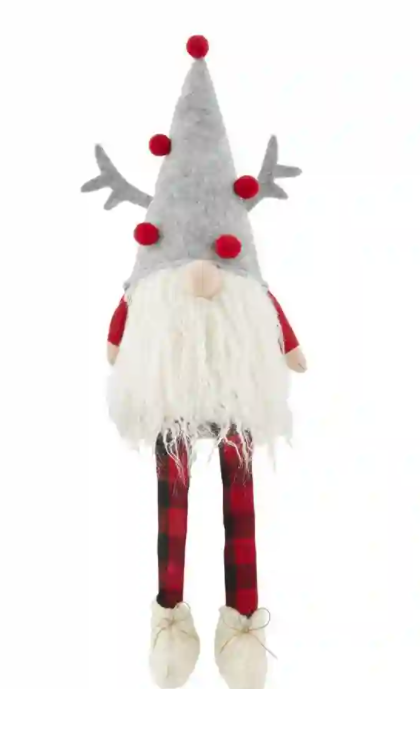 Reindeer Dangle Leg Gnome