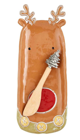 Reindeer Everything Dish