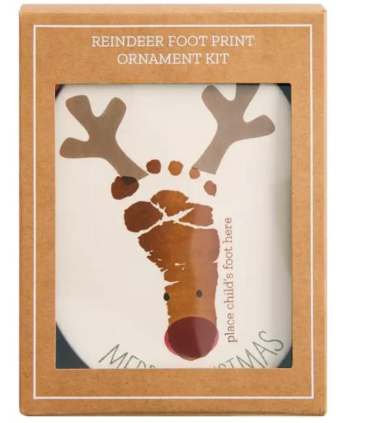 Reindeer Foot Print Ornament