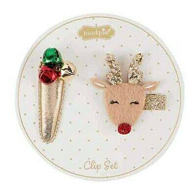 Reindeer & Jingle Bells Clips