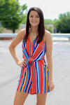 Reloaded Stripe Romper