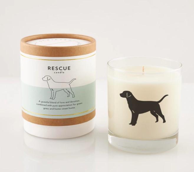Rescue Dog Candle