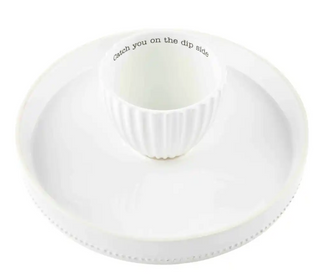 Reversible Pedestal Chip & Dip